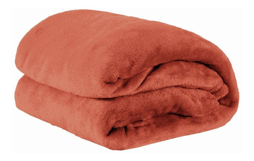 Cobertor Casal Manta Quente Inverno Fleece Liso Pelúcia