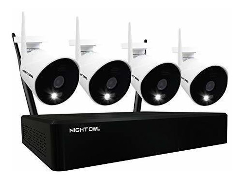 Sistema De Seguridad - Night Owl 1080p Wi-fi Smart Security 