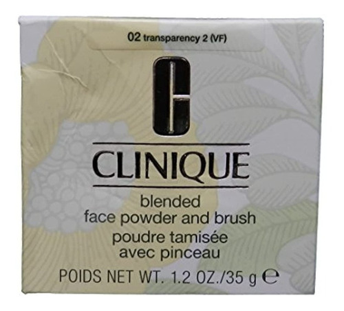 Clinique Blended Face Powder - Brush Transparency 2