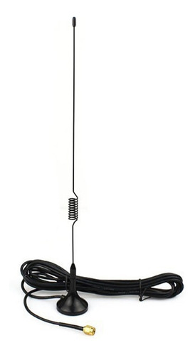 Antena Auto Magnetica Bibanda Sma M Vhf Uhf Yaesu