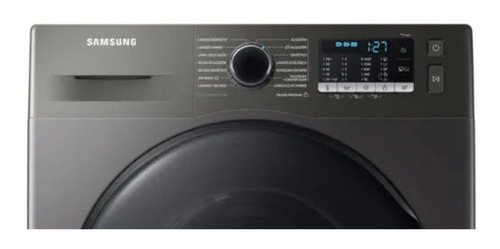 Imagen 4 de 4 de Lavadora secadora automática Samsung WD5000T WD11T inverter gris 11kg 120 V