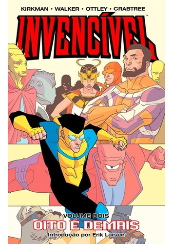 Hq Invencível Vol. 2 Oito É Demais - Sucesso Streaming E Nos Quadrinhos