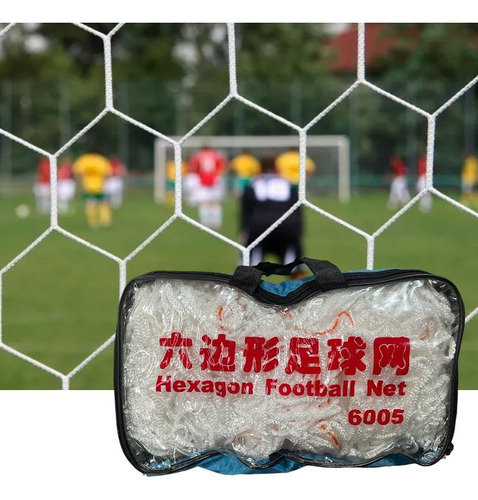 Red Baby Futbol Trenzado Polipropileno Uv Hexagonal