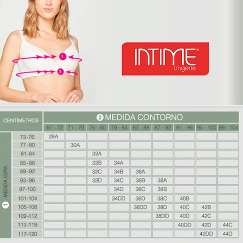 Sosten Sin Relleno Copa C Intime