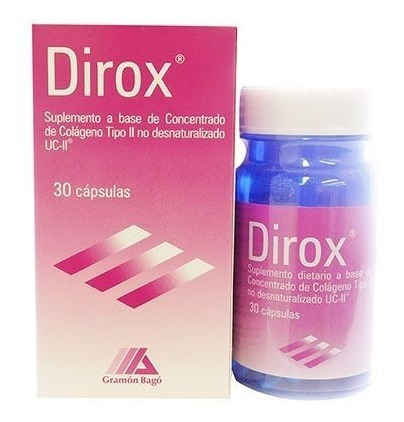 Dirox 30 Càpsulas (colágeno Tipo Ii No Desnaturalizado)