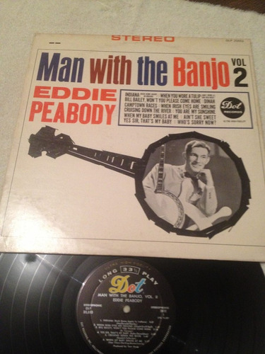 Eddie Peabody Man With The Banjo Vol.2 Disco De Vinil 