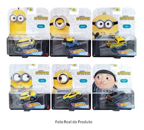 Carrinho Hot Wheels Minions - Mattel - nivalmix