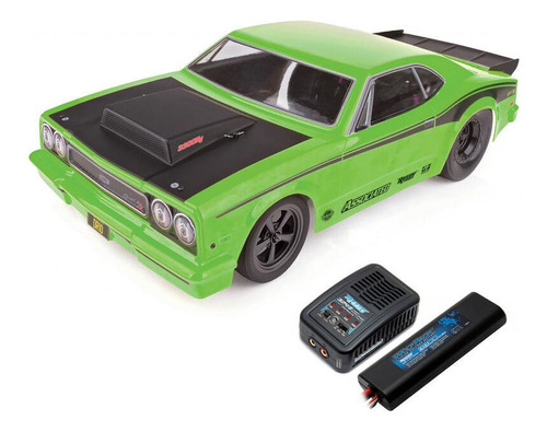 1/10 Dr10 2wd Drag Race Car Sin Escobillas Rtr, Verde,  Ccm