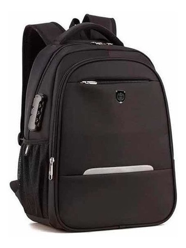Imagen 6 de 7 de Mochila Para Laptop 15.6 Antirrobo Impermeable Multifuncion