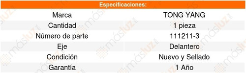 Porta Placas Tong Yang Delantero Cadillac Cts 03_07