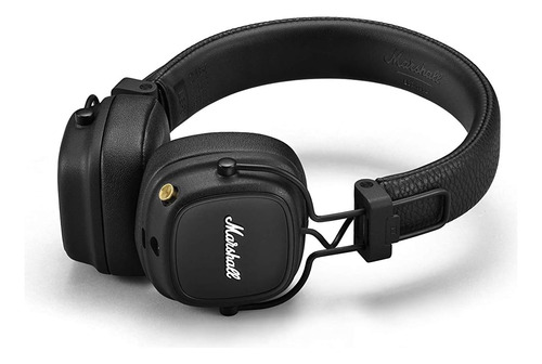 Auriculares inalámbricos Bluetooth Marshall Major Iv, color negro