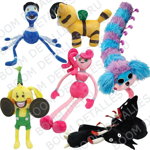Imagen 1 de 1 de Peluche Huggy Wuggy Bunzo Bunny Perruga Y Otros Original Bdp