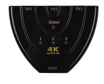 Cable Switch Hdmi V1.4 - 3 Entradas 4k 1080p - Xbox - Ps4