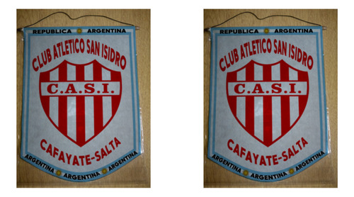 Banderin Chico 13cm Club San Isidro Cafayate Salta