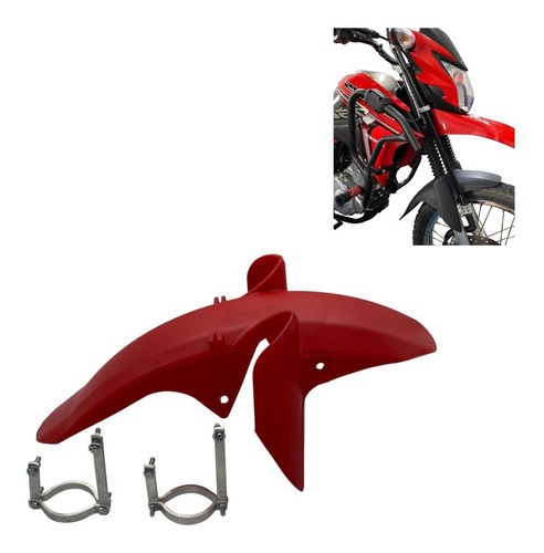 Paralama Xre Com Adaptador Para Bros 125 150 160 Nxr 26853