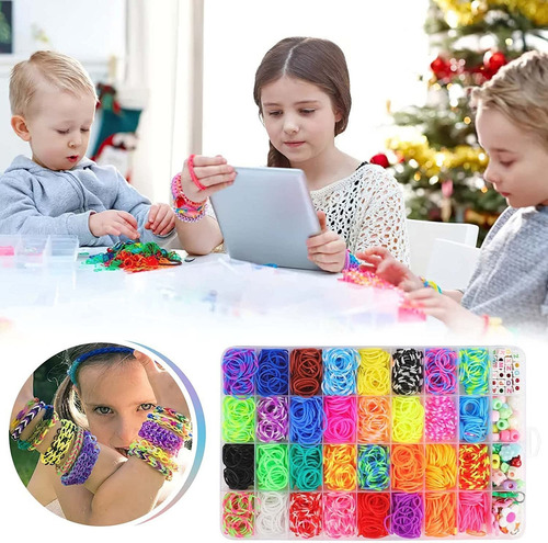 Kit De Bandas Elásticas For Hacer Pulseras De Bricolaje