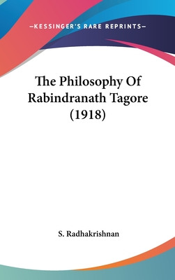 Libro The Philosophy Of Rabindranath Tagore (1918) - Radh...