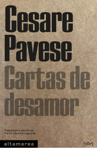 Cartas De Desamor - Pavese, Cesare  - *