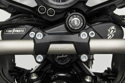 Imagen 2 de 2 de Base Para Manubrio Grueso Pulsar 200 Ns Fire Parts