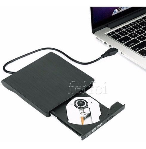 Imagen 2 de 5 de Externo Usb 3.0 Cd Escritor Quemador Lector Reproductor De D