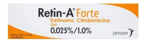 Retin-a Forte Tretinoina 0.025 Clindamicina 1g