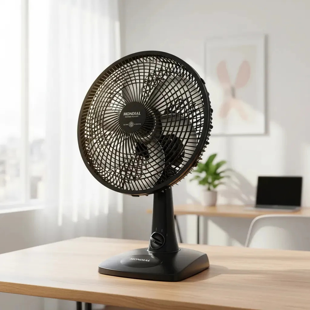 Ventilador de Mesa Mondial VSP-30 30" com 6 Pás, Potente e Silencioso
