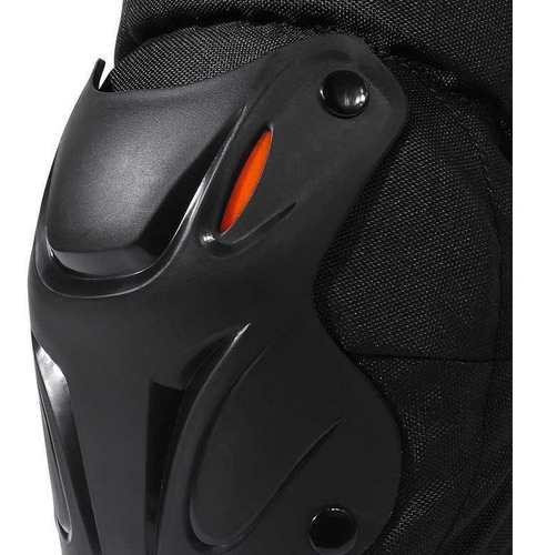 Imagen 8 de 10 de Kit Rodilleras Articuladas Protecciones Rodilla Motociclista
