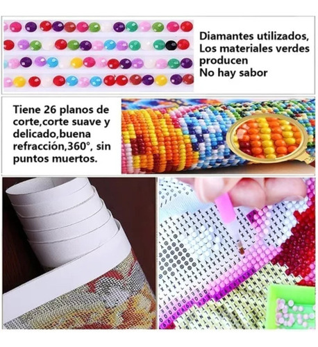 5d: Pintura De Diamantes 5d Diy 60 X 40 Cm - Dios De La