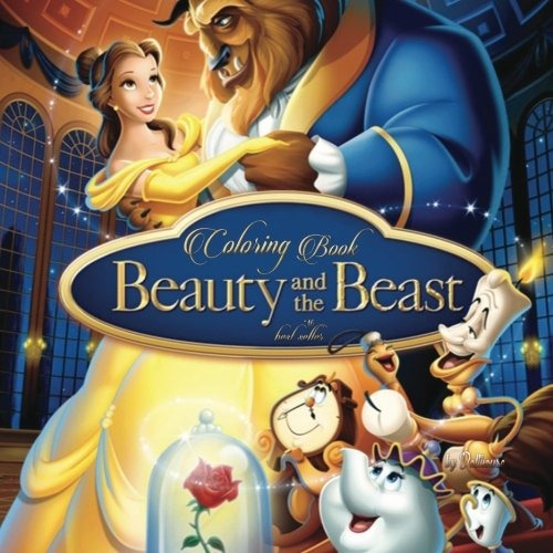 #16 Coloring Book Beauty And The Beast Best Seller, Stress R