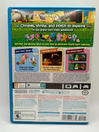 Yoshi´s Wooly World - Wii U (Reacondicionado)
