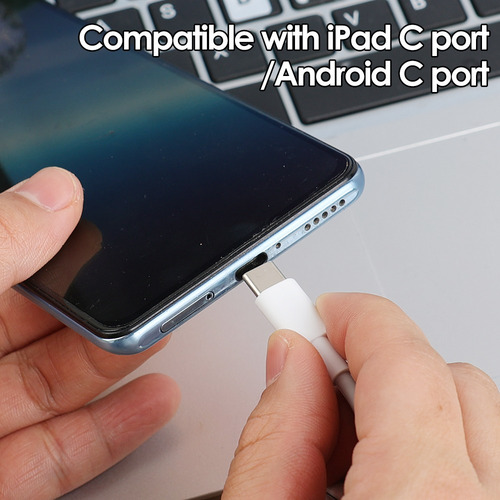 Cable De Carga Usb C De Alta Velocidad De 35 A, 2 M Extra La