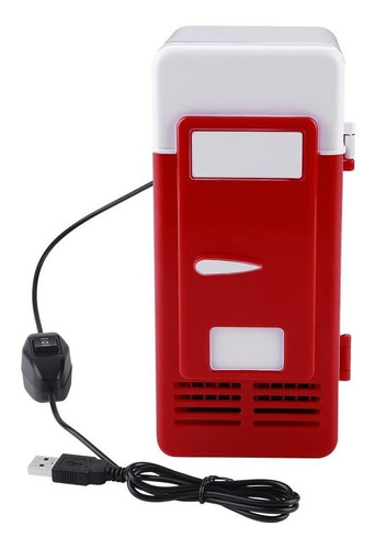 Mini Refrigerador Usb Y Calentador De Latas De Bebidas