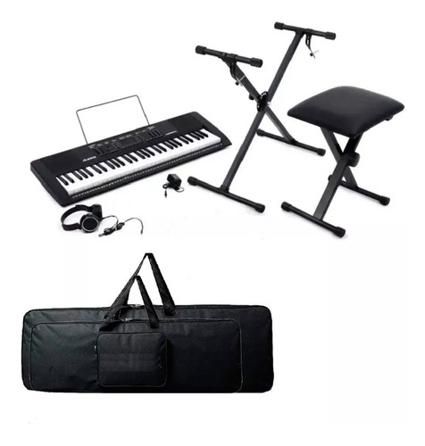 Kit Teclado  Alexis Harmony 61 Silla-base-audi-mic-forro