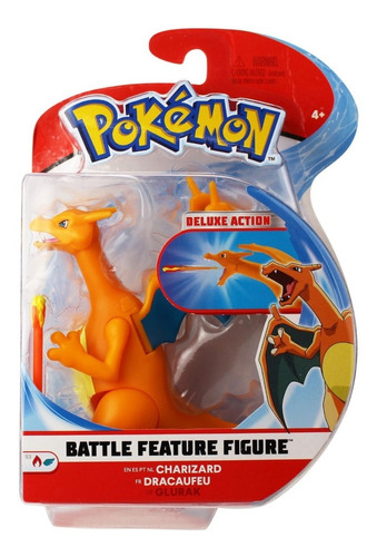 Pokemon - Charizard - Muñeco - 12cm - Original - 2019