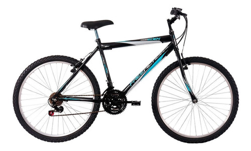 Bicicleta Free Action Aro 26 Eden V-brake Preta