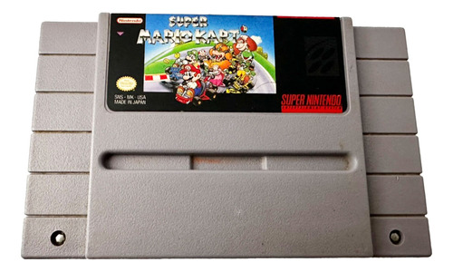 Super Mario Kart Super Nintendo Snes Original Caja Plastico