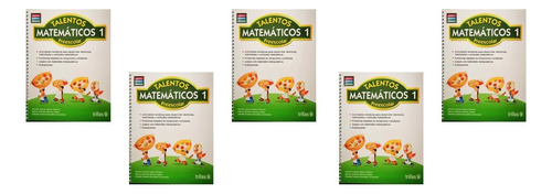 Pack Talentos Matemáticos 1 Preescolar  5 Piezas Trillas