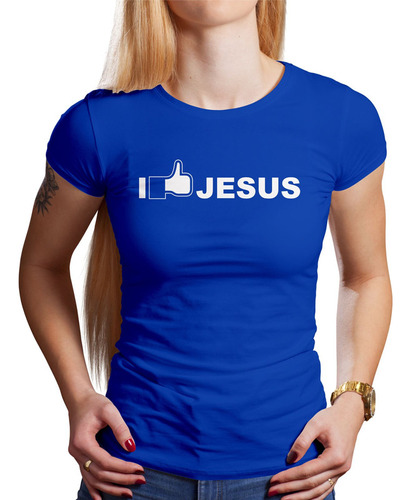 Polo Dama I Like Jesus (d0901 Boleto.store)