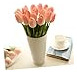 Tulipanes Artificiales Homsfou Real Touch, Falsos Y Realista