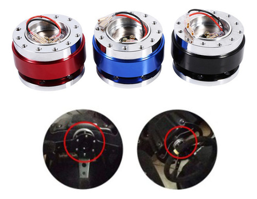 Adaptador Cubo Liberación Rápida Para Volante De 6 Orificios