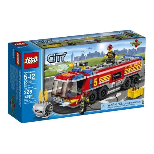 Lego City Great Vehicles 60061 Aeropuerto Fire Truck