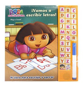 Dora Vamos A Escribir Letras Libro Dial Book 3804