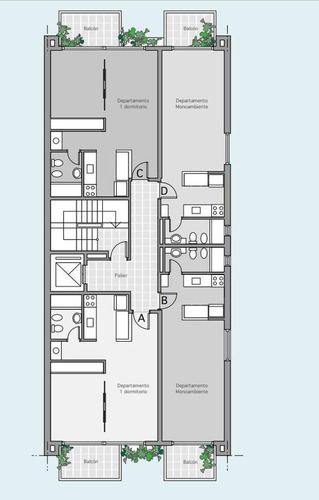 Imagen 11 de 11 de Venta Departamento Monoambiente Con Balcón - Paraguay 1747 - Abasto