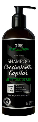  Shampoo De Bergamota 500ml Tok Mens