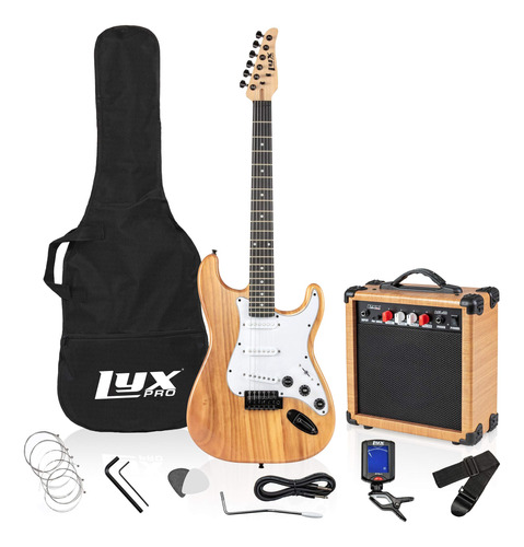 Kit De Guitarra Electrica Con Amplificador De 20w, Todos Los