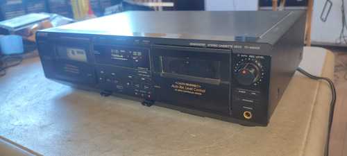 Deck Casetera Doble Sony Tc-we425 Funcionando Excelente (Usado)