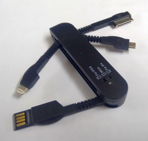 Cable Conexión Carga Y Datos Usb Para Celular 3 En 1