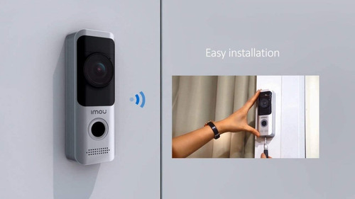 Timbre De Video Sin Cables Imou Db10 Compatible Con Alexa 2m