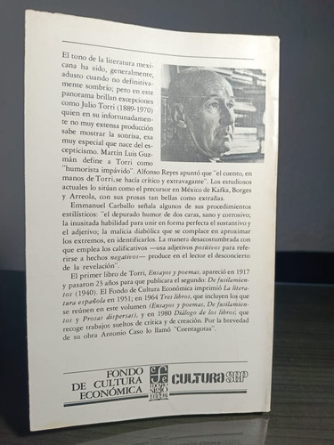 De Fusilamientos Y Otras Narraciones - Julio Torri (Usado)
