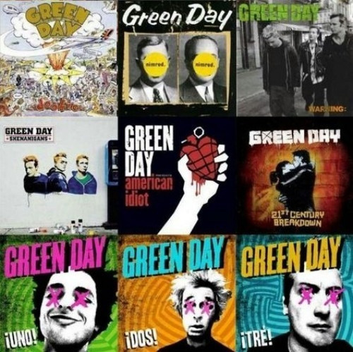 Green Day: Discografía Digital Completa 320 [rock Punk]